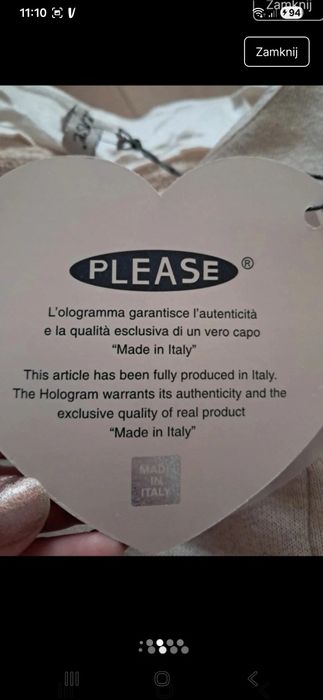 ciągliwa marynarka Włoska 36