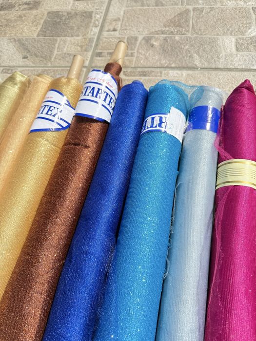 Ткань / опт / фатин с блеском / сетка - от 5 м