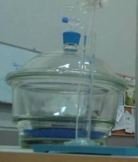 Excicador de laboratorio