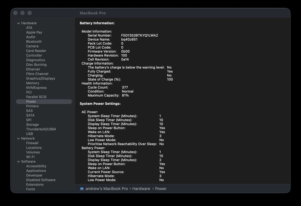 Macbook Pro M1 Pro 16" 16/512 2021