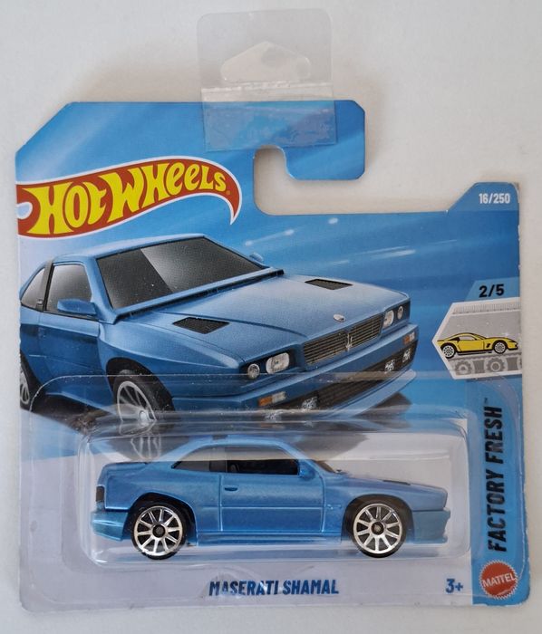 Hot Wheels Maserati Shamal
Escala 1/64
Cartela sem qualquer defeito