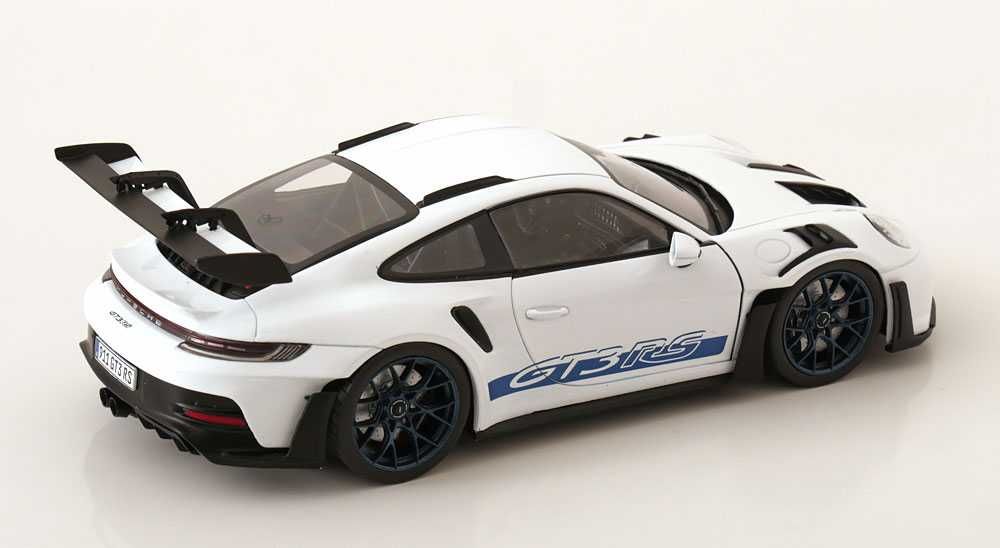 Porsche 911 GT3 RS (branco/azul) 2024 - 1/18