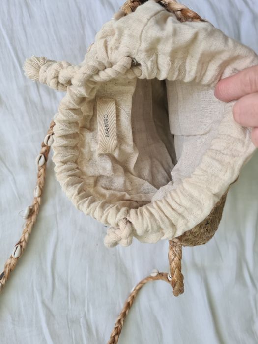 Torba koszyk mango torebka jutowa