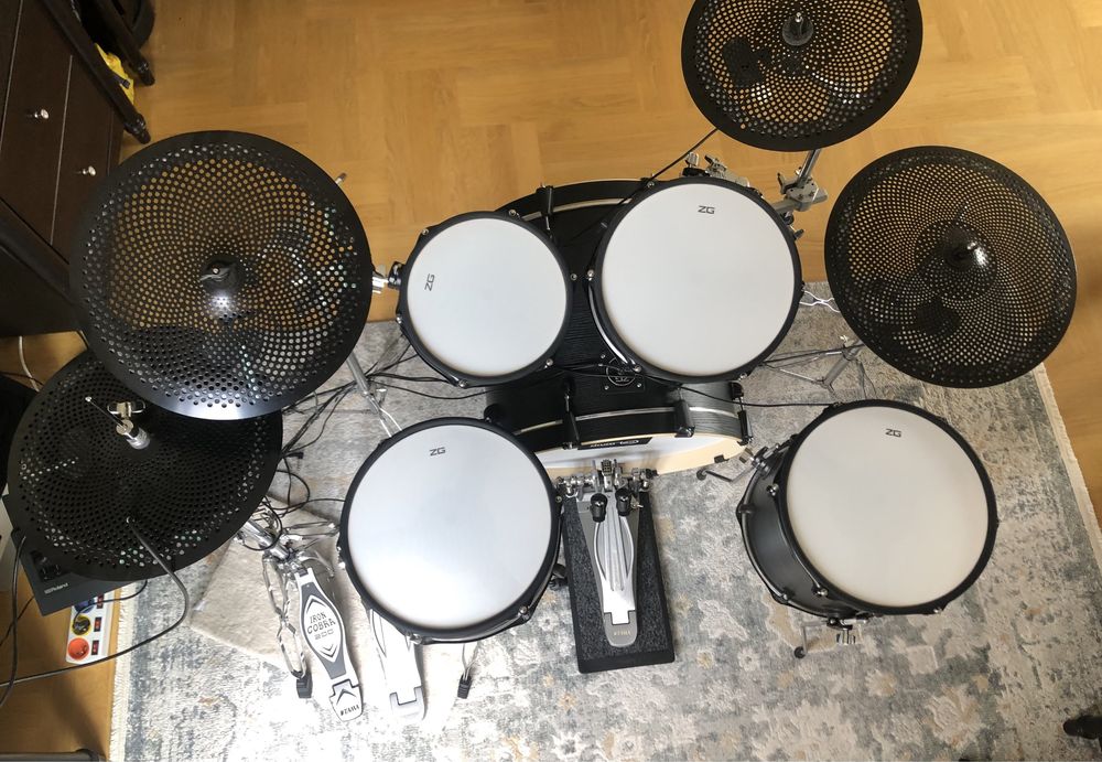Perkusja Elektroniczna Zeitgeist AD3 (od Drum-Tec)  z modułem Roland TD17