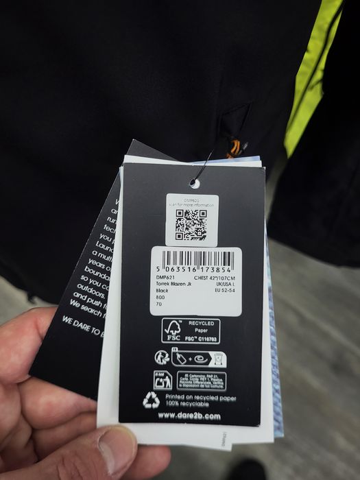 Продам чоловічу куртку Dare2b водонепроникна  зимова оригінал