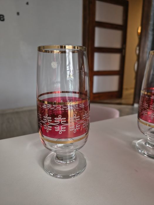 Kieliszki bohemia glas nietuzinkowe