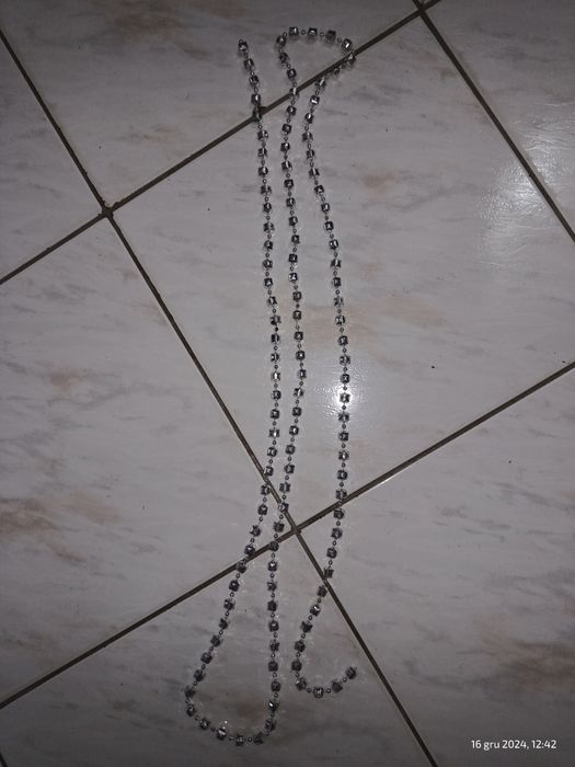 Stary Świąteczny Łańcuch PRL kuleczki 200cm