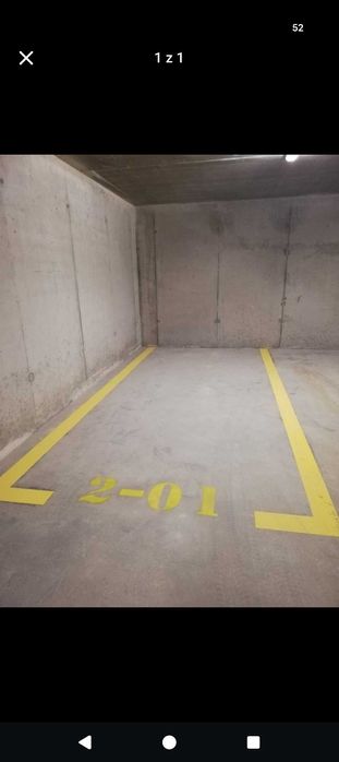 Miejsce parkingowe w garażu podziemnym