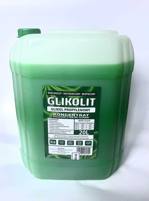 Koncentrat do instalacji GLIKOL PROPYLENOWY GLIKOLIT