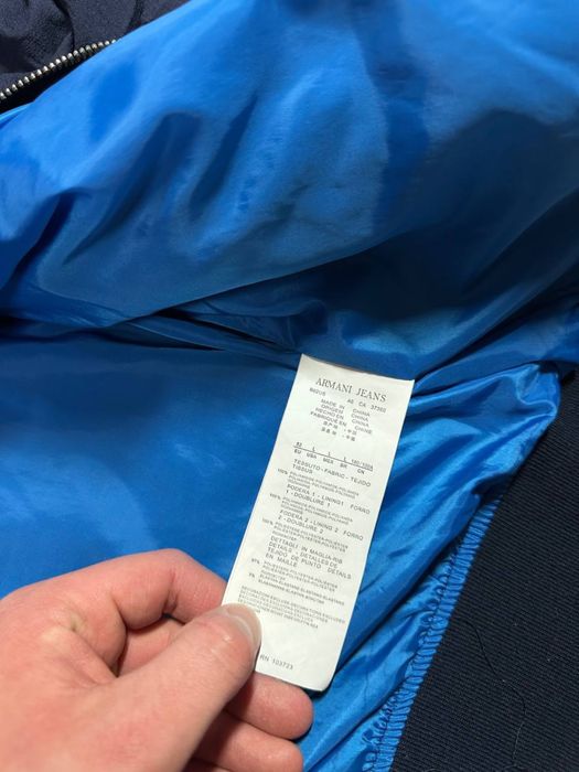 Куртка - Бомбер Armani Jeans Navy bomber Jacket