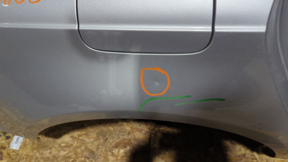 Чверть задня права для Audi S7 2012-2015