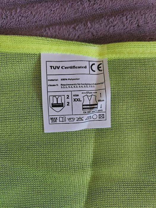 Жилет светоотражающий фирменный размер XXL