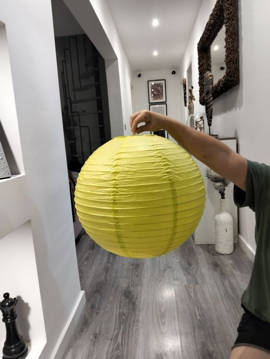 Candeeiro bola de Papel