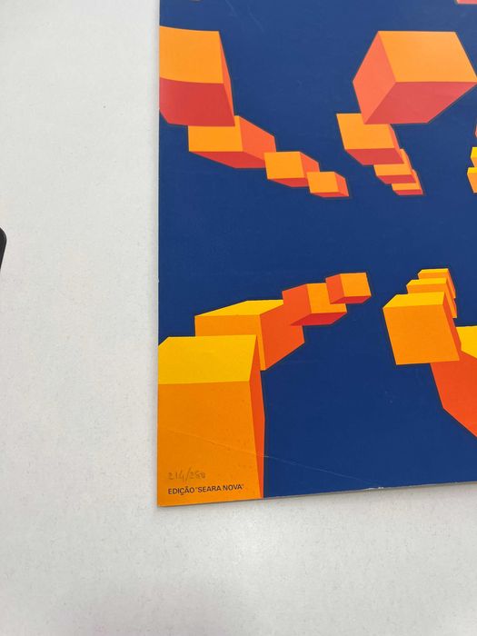Serigrafia de Eduardo Nery 1971 Assinada e numerada