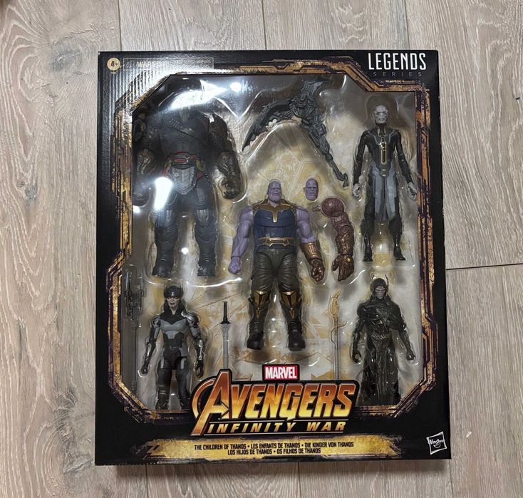 Figuras Marvel Legends Black Order Avengers infinity war