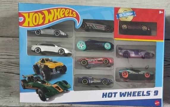 Zestaw Hot Wheels 9pak