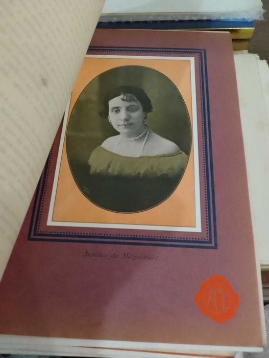 Biografias do Álbum Teatral  1918 vários artistas. 33 unidades