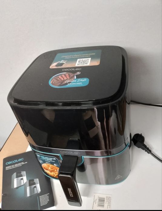 Frytownica beztluszczowa air fryer cecotec 5,5 l