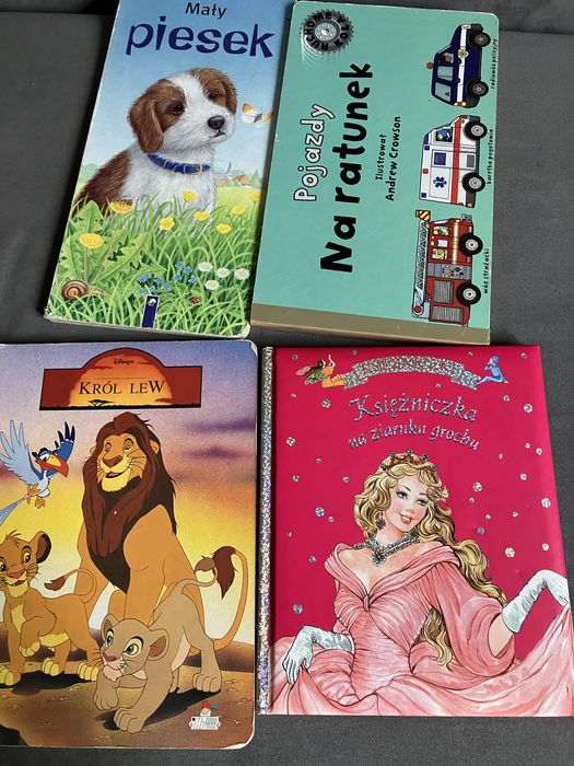 Książki dla dzieci mix, król lew, brzechwa, smok wawelski