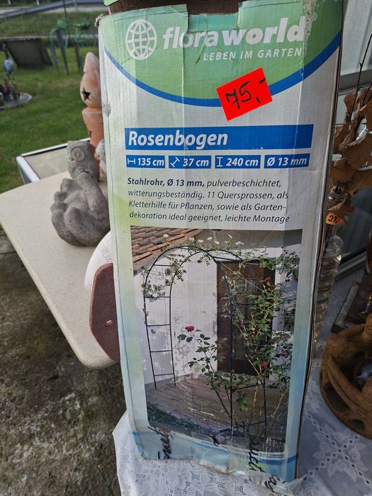 Pergola na różę metalowa