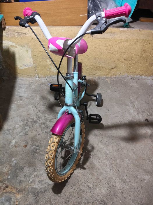 Bicicleta criança 3anos rosa usada