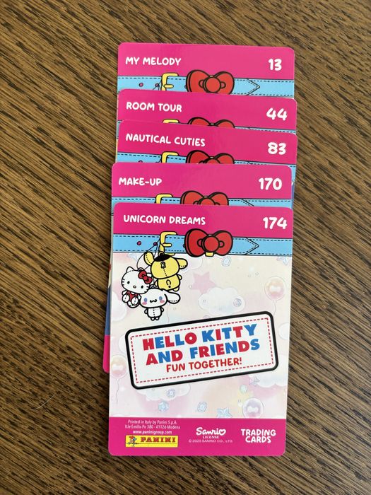 Cartas hello kitty