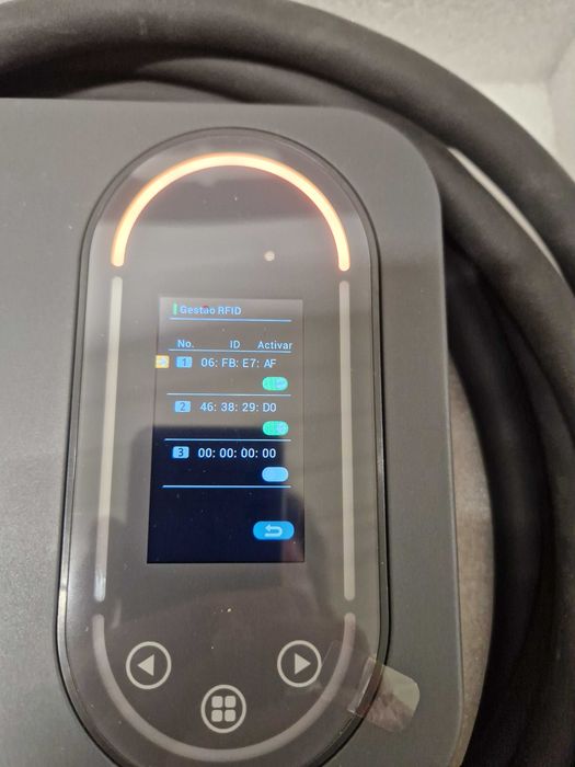 Box para carregar carro elétrico 22kw 400v ou 7,2kw a 230v monofasico