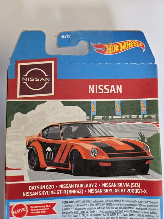 Hotwheels Set NISSAN X FORD MUSTANG diecast Miniatuta