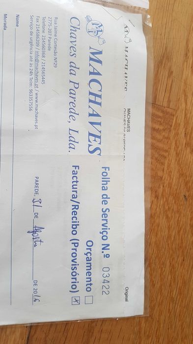 Fechadura a funcionar muito bem com uma segunda de oferta