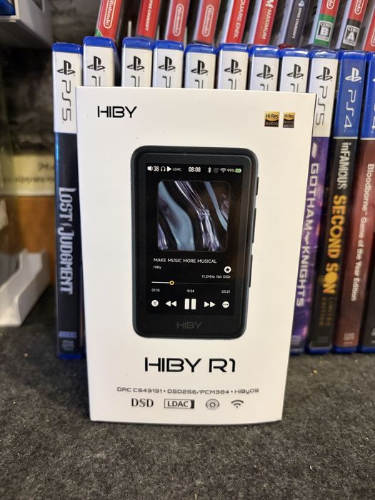 Hiby r1 hifi плеер mp3 оранжевый