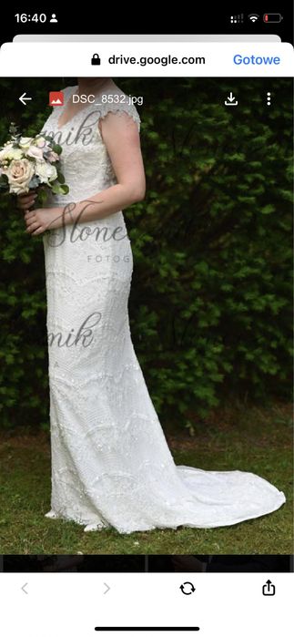 Piękna suknia slubna syrena Viola Piekut