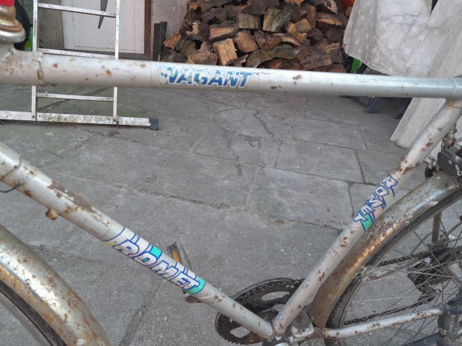 Kolekcjonerski rower Romet Wagant Prl (jeżdzący)  do renowacji -Okazja