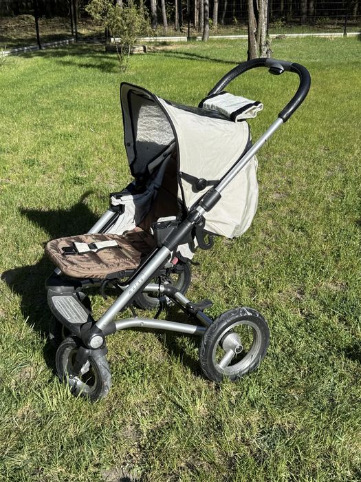 Duży zestaw Wózek, Fotelik Mutsy 4Rider, Joey Silver 5 w 1 ISOFIX