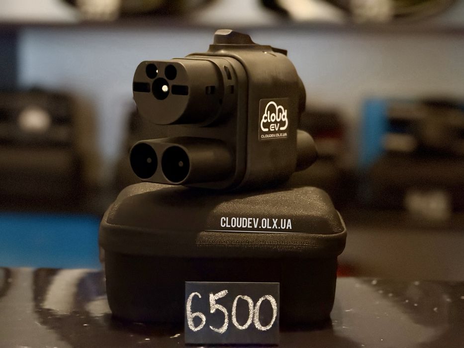 CCS1 CCS2 500A GUWIEYG, AFYEEV, IPENGEN фабричний перехідник з Америки на Європу 250квт з замком