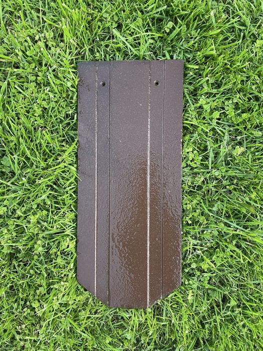 Керамічна черепиця, бобровий хвіст, нова, 16х37 см