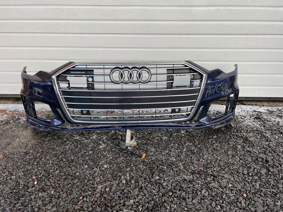 Бампер решітка Audi A6 C8 S-Line ауді а6 с8 4K0807065C 4K0853651C