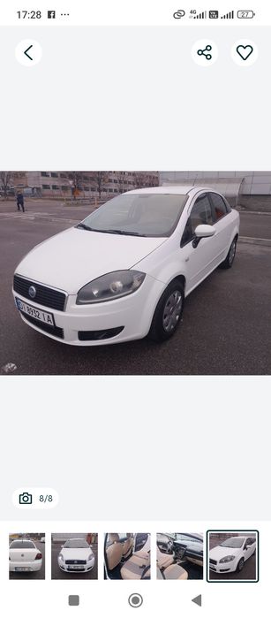 FIAT LINEA 2007 турбо