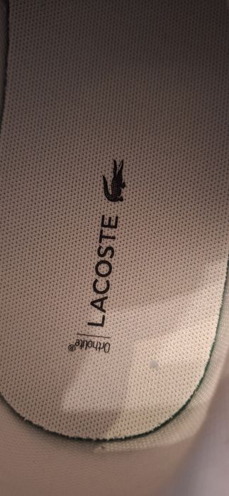 Nowe Sneakersy Lacoste