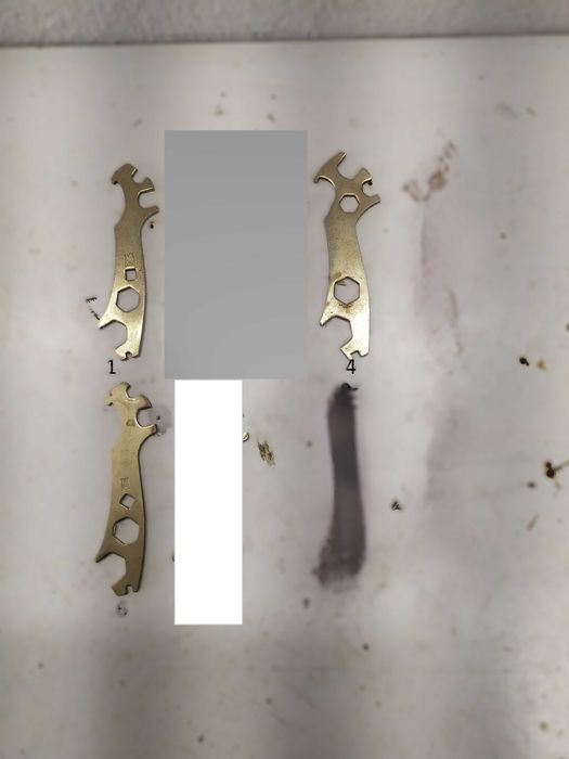 Stere metalowe klucze Romet narzędziówka PRL