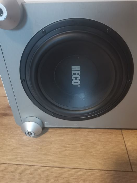 Subwoofer HECO srebrny