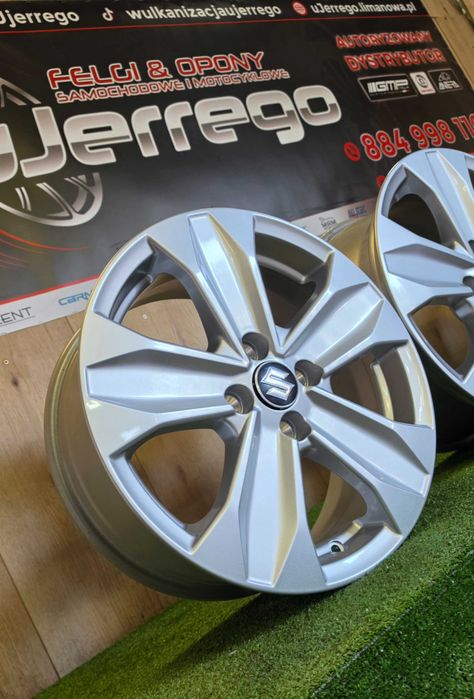 Nowe alufelgi SUZUKI 16x4x100 - Alto, Baleno, Celerio, Ignis, Swift