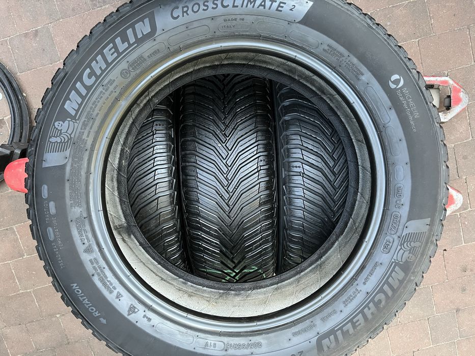 4x 205/55/16 Michelin CrossClimate 2 Jak NOWE 2024 rok