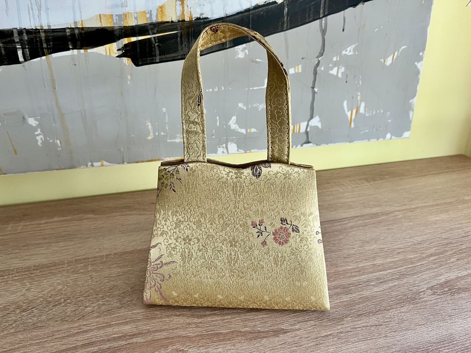 Pochette/bolsa mini de estilo oriental