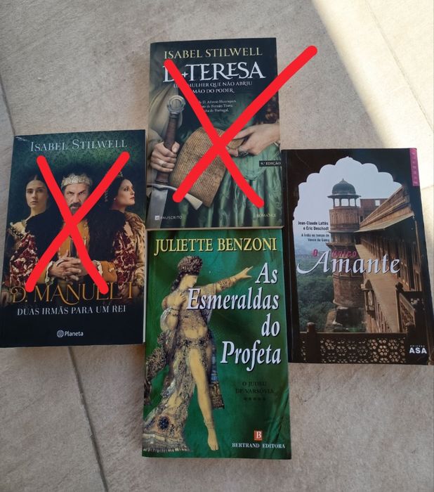 4 livros variados
