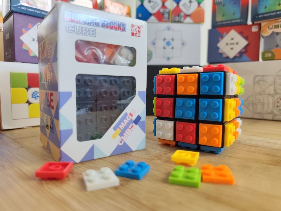 Cubo Mágico 3x3 Estilo Lego (Novo)