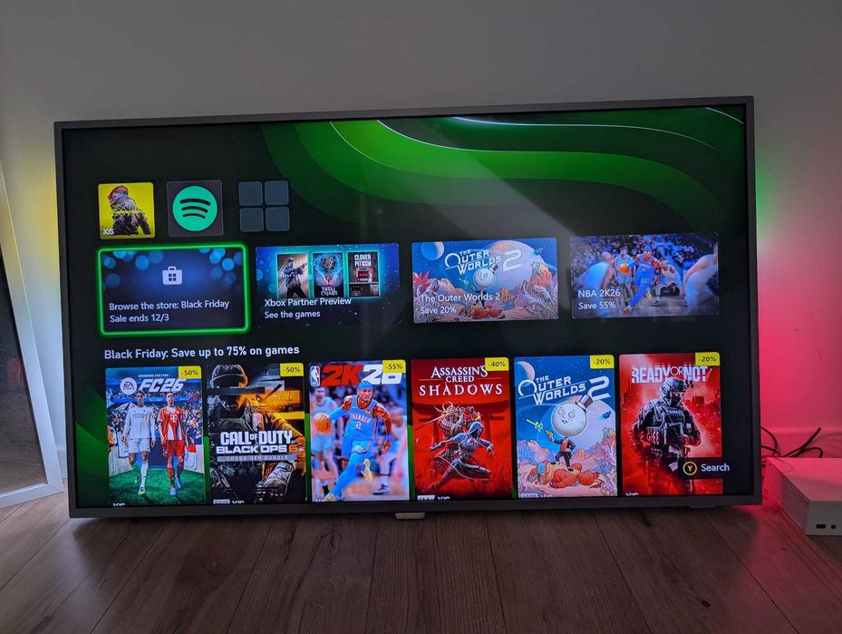 Telewzior PHILIPS 55" LED UHD 4K SmartTV 55PUS6262