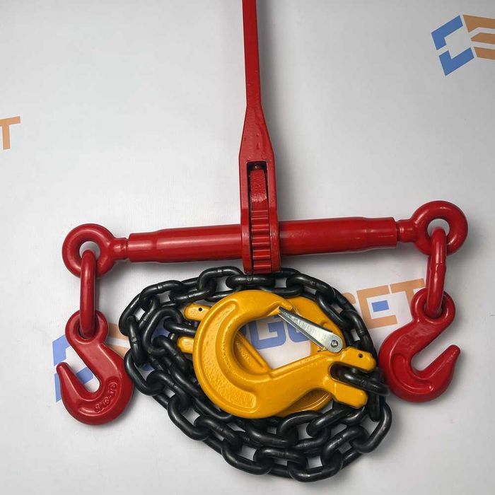 Стяжний ланцюг з гакам кріплення вантажу. Стяжки для тралу. Наявність!