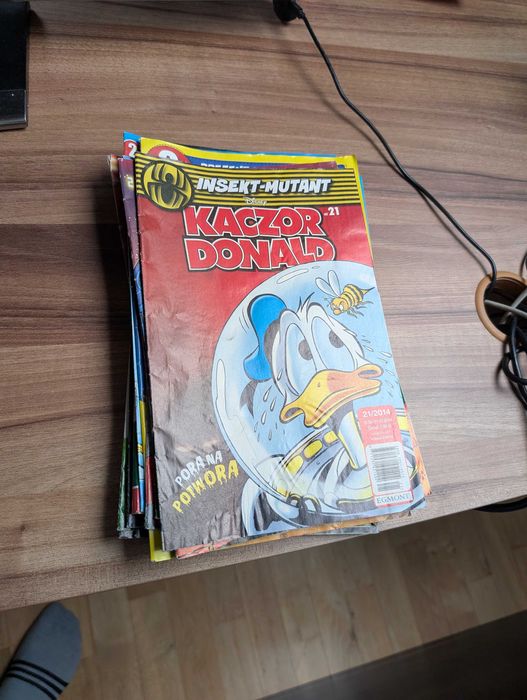 Komiksy Kaczor Donald dla Daniela Żmudzińskiego