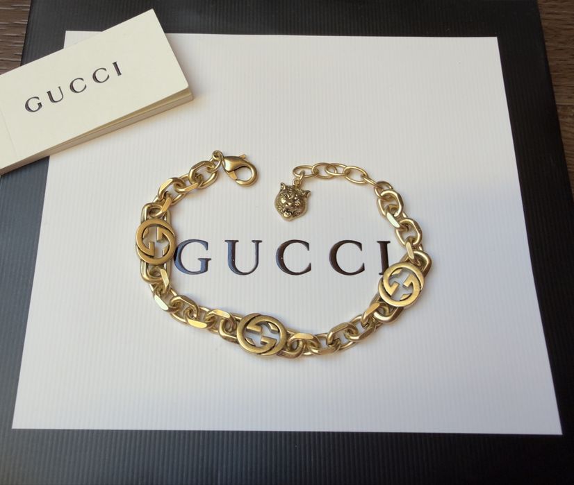 Bransoletka Gucci złota