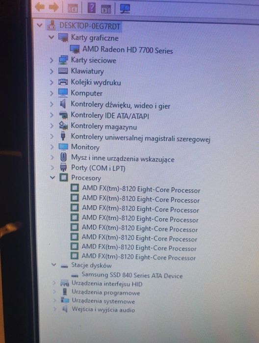 Komputer stacjonarny PC gamingowy AMD FX-8120
